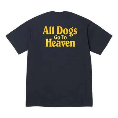 Supreme Graphic T-shirt In Blue