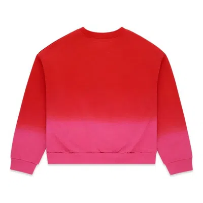 Sp5der Gradient Crewneck 'red'