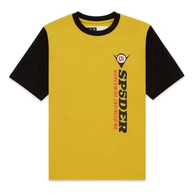Sp5der Engineer T-shirt In Orange