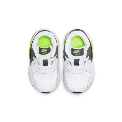 Nike (td)  Air Max Excee 'white Volt' In Multi