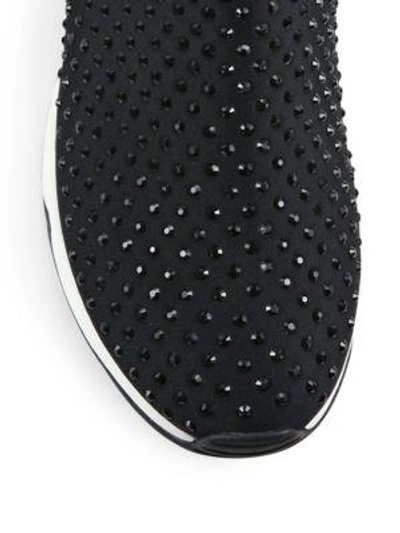 Shop Ash Lifting Studded Sneakers In Black