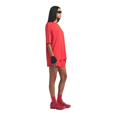 Nike (wmns)  X Skims Airy Oversized T-shirt 'ruby' In Red