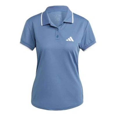 Adidas Originals (wmns) Adidas Logo Polo Shirt 'blue' | ModeSens
