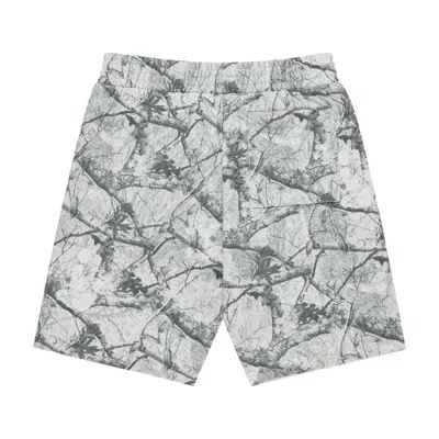 Sp5der Real Tree Og Web V2 Track Shorts In Gray