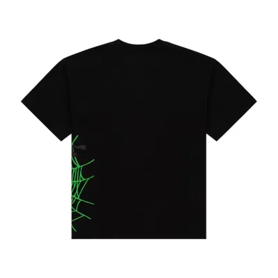 Sp5der Heavy Web T-shirt In Black