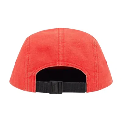 Supreme Ss26 Canvas Camp Cap 'red'