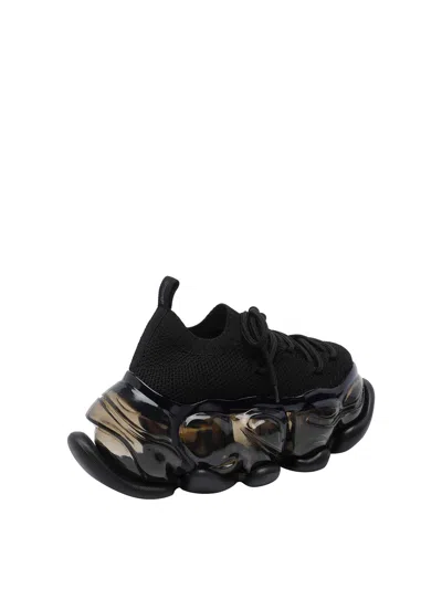 Grounds Skyscraper Lace-up Sneakers In Black