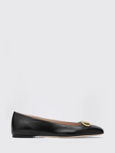 Valentino Garavani Valentino Vlogo Signature Leather Ballerina Flat In Multi