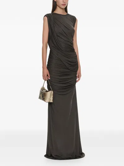 Christopher Esber Verve Kleid In Gray