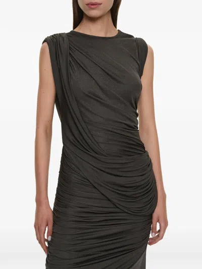 Christopher Esber Verve Kleid In Gray