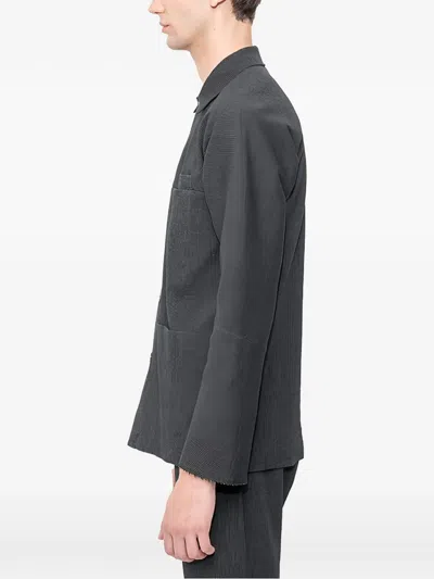 Ma+ Utility Unlined Jacket In Black