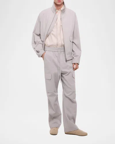Helmut Lang Utility Pull On Pant In Gray