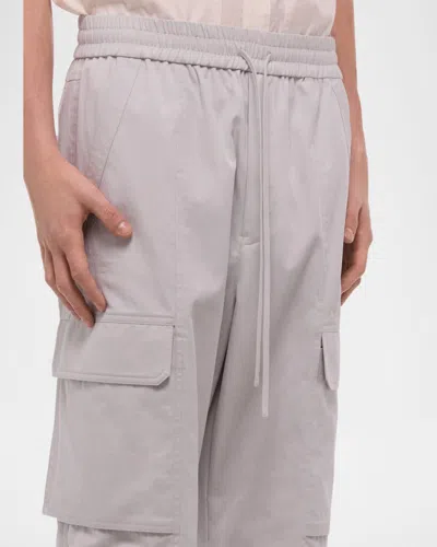 Helmut Lang Utility Pull On Pant In Gray