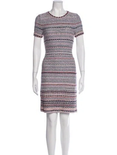 Pre-owned Chanel 2018 Knee-length Dress In Pink