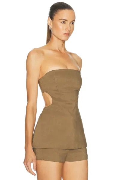 Eaves Elyn Top In Green