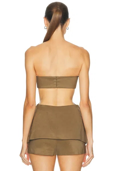 Eaves Elyn Top In Green