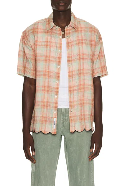 Edmmond Studios Crafty Shirt In Orange