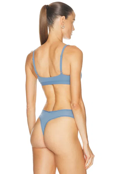 Skims Fits Everybody Triangle Bralette In Artic