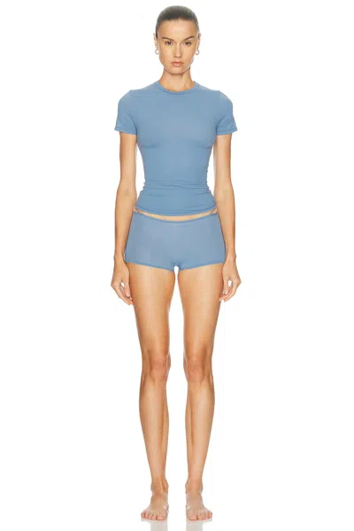 Skims Fits Everybody Boyshorts In Blue
