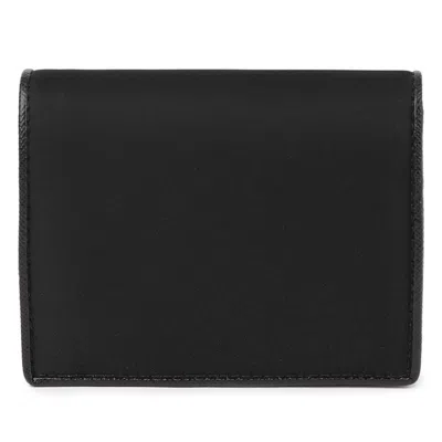 Prada Small Saffiano Leather Wallet In Black