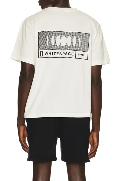Whitespace Premium Graphic Tee In White