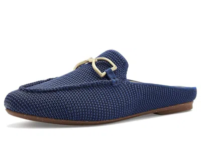 Rothys The Double Bit Loafer Mules In Blue