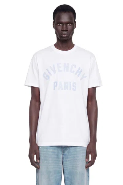 Givenchy Paris Regular Fit T-shirt In White