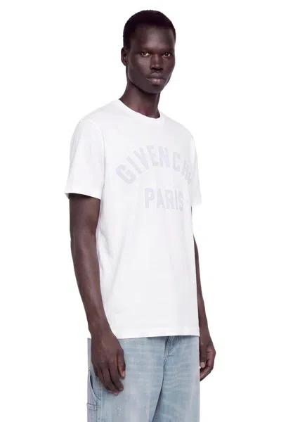 Givenchy Paris Regular Fit T-shirt In White