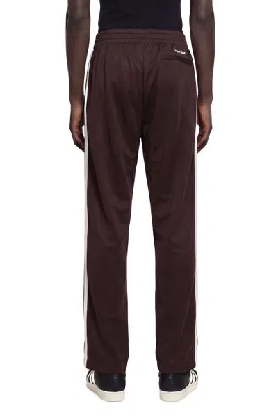 Adidas Originals Adidas X Wales Bonner Regular Fit Stripe Track Pants In Brown
