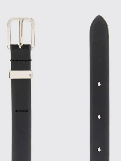 Jil Sander Rectangle Belt 2 Cm In Metallic