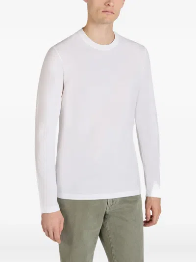 Slowear Long-sleeve T-shirt In White