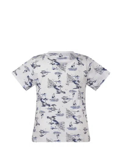 Guess Printed T-shirt In White