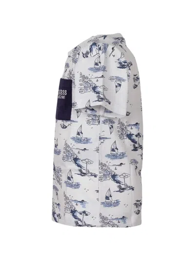 Guess Printed T-shirt In White