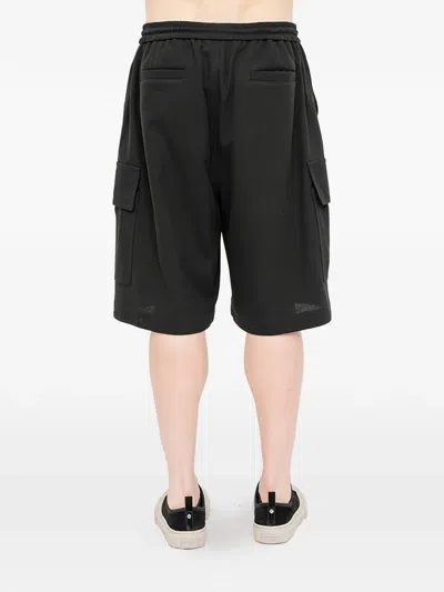 Juunj Cargo-pocket Drawstring Shorts In Black