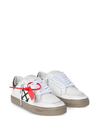 Off-white Vulcanized Sneakers In White