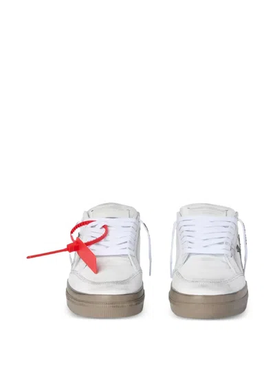 Off-white Vulcanized Sneakers In White