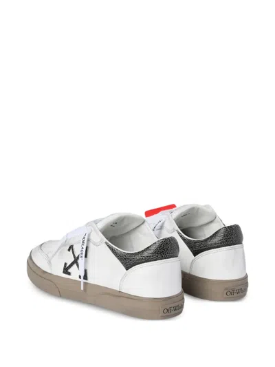 Off-white Vulcanized Sneakers In White