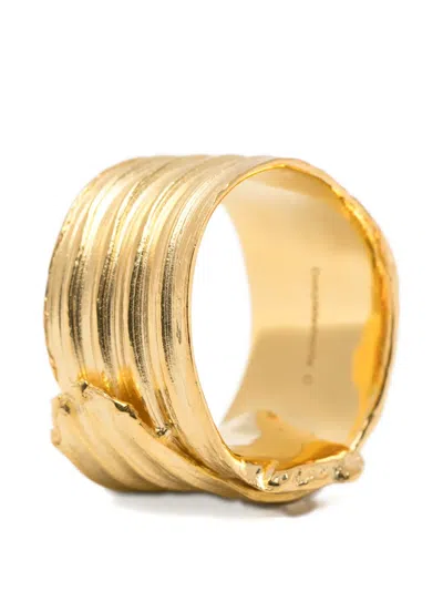 Completedworks Wrap-design Ring In Gold