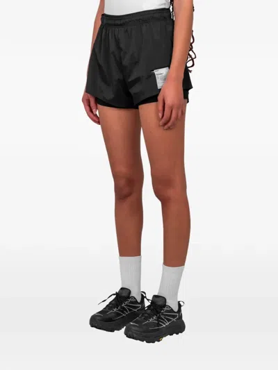 Satisfy Layered-design Shorts In Multi