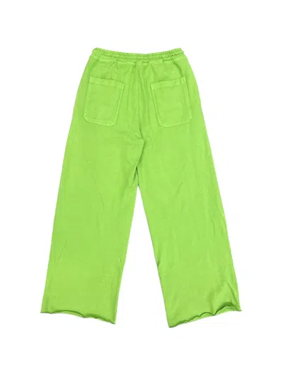 Astrum Question 7 Press-stud Sweatpants In Green