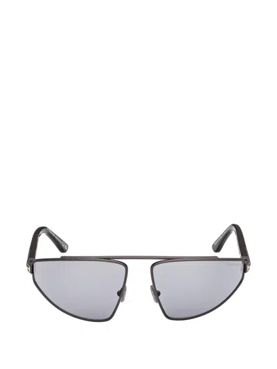 Tom Ford Geometric-frame Sunglasses In Pattern