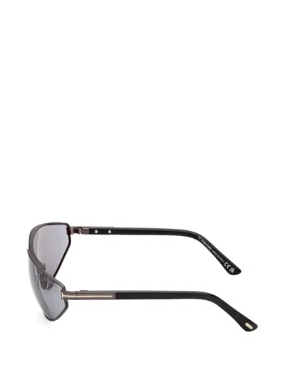 Tom Ford Geometric-frame Sunglasses In Pattern