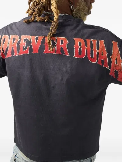 Duaa Panther-print T-shirt In Gray