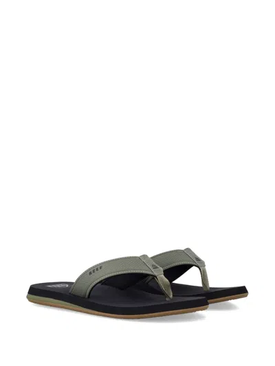 Reef Layback Perforated-strap Flip Flops In Multi