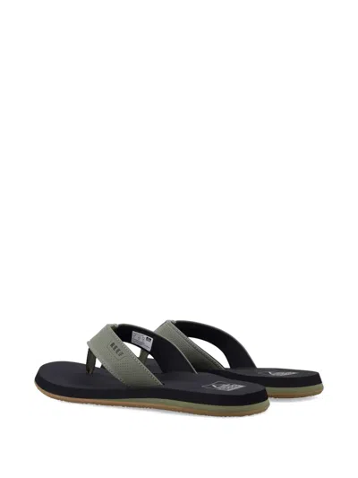 Reef Layback Perforated-strap Flip Flops In Multi