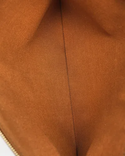 Celine Céline Triomphe Pouch In White