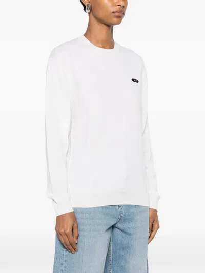 N°21 Logo-patch Sweater In Multi