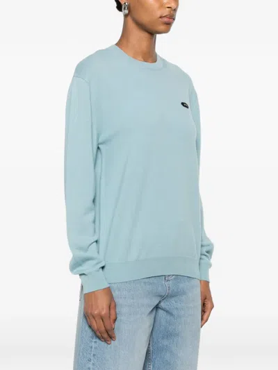 N°21 Logo-patch Sweater In Multi