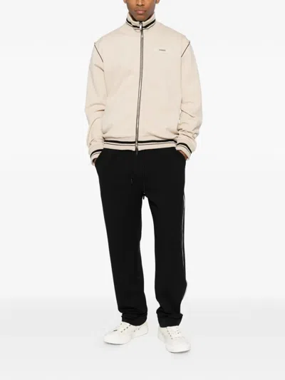 Iceberg Pocket Drawstring Track Pants In Multi