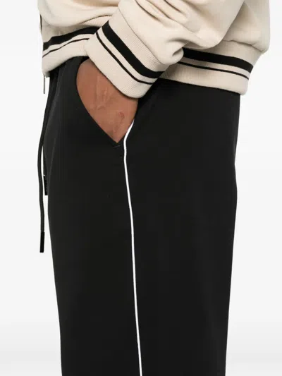Iceberg Pocket Drawstring Track Pants In Multi